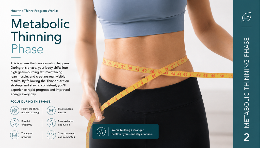 Thinnr Weight Loss Protocol + Maintenance Stack