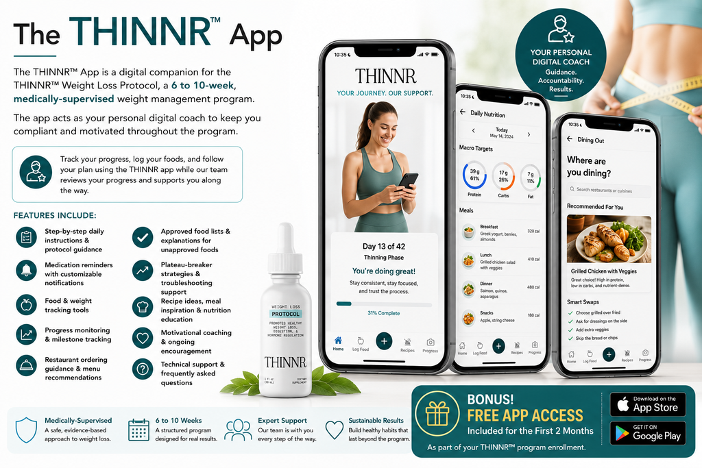 Thinnr Weight Loss Protocol + Maintenance Stack